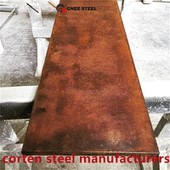 Plaques Corten Steel S355J2WP